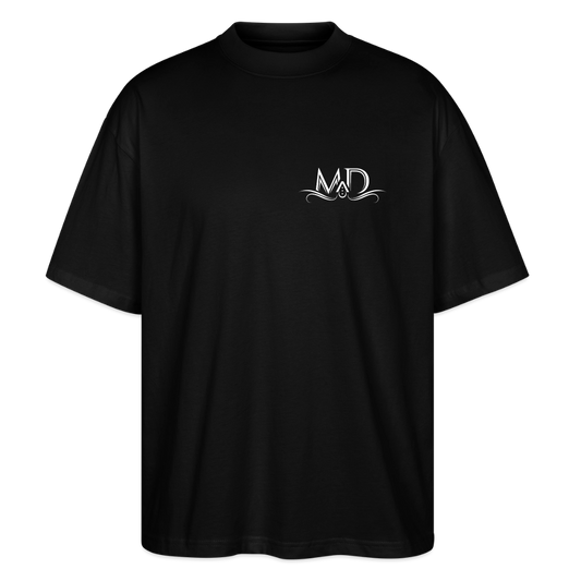 Morning After Dark – "Night Owl" Stanley/Stella Oversized Unisex Organic T-shirt - black